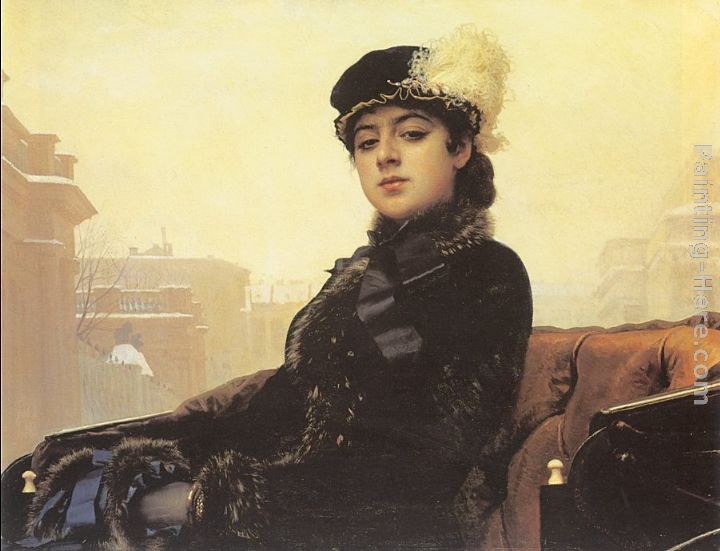 Ivan Nikolaevich Kramskoy Portrait of a Woman